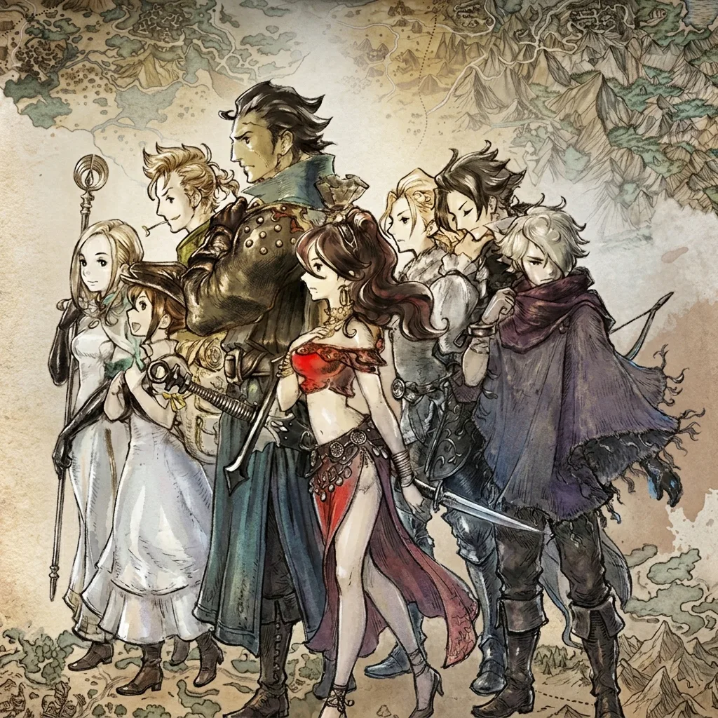 OCTOPATH TRAVELER™, Весь мир