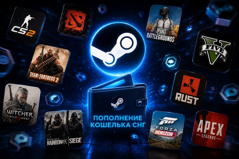 Steam Wallet Top Up | CIS